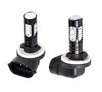 JahyShow 50W Super Bright 881, 889, 862, 886, 894, 896, 898 10 LED Fog Light Bulbs 881 DRL Lights Daytime Runnig Lights, 6500K Cool White 2 Pack