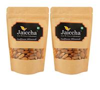 Jaiccha Ghasitaram American/ Califonia Almonds 400 GMS in Brown Paper Pouch