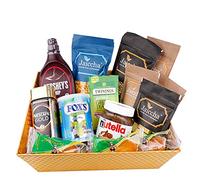 Jaiccha Ghasitaram Basket Hamper-Perfect Big Basket of 16 Goodies |Gift for Diwali,Holi,Rakhi,Valentine,Christmas,Birthday,Anniversary,Her,Him|