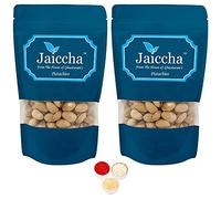 Jaiccha Ghasitaram Bhaidooj Gifts - Afgani Pistachios 400 GMS in White Paper Pouch