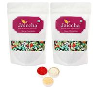 Jaiccha Ghasitaram Bhaidooj Gifts - Stone/ Rock Chocolates 400 GMS in White Paper Pouch