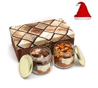 Jaiccha Ghasitaram Christmas Gifts Miracle Box of 2 Jars of Sugarfree Bites and Mix Dryfruits