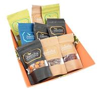Jaiccha Ghasitaram Diwali Gifts - Diwali Gifts Big Basket of 9 Dryfruits Cashews, Almonds, Raisins, Pista, Papaya, Kiwi, Peri Almonds, Barbeque Cashews, Chocolate Almonds
