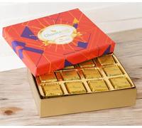 Jaiccha Ghasitaram Gifts Rakhi Gifts for Brothers Sweets - MEWA Bites in Premium Box 12 Pcs with Rakhi