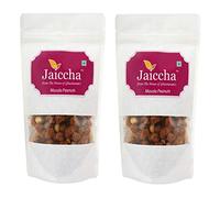 Jaiccha Ghasitaram Namkeen - Masala Peanuts 400 GMS in White Paper Pouch