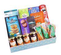 Jaiccha Ghasitaram Rakhi Gifts for Sisters Blue Hamper Tray
