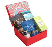 Jaiccha Ghasitaram Rakhi Gifts for Sisters Red Hamper Healthy Box