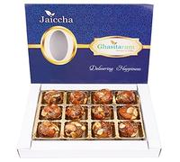 Jaiccha Ghasitaram Sweets-Dryfruit Laddoo with no Added Sugar 12 pcs |Gift for Diwali,Holi,Rakhi,Valentine,Christmas,Birthday,Anniversary,Her,Him|