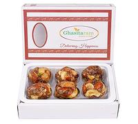 Jaiccha Ghasitaram Sweets-Dryfruit Laddoo with no Added Sugar 6 pcs |Gift for Diwali,Holi,Rakhi,Valentine,Christmas,Birthday,Anniversary,Her,Him|