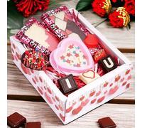 Jaiccha Ghasitaram Valentines Gift for Girlfriend/Boyfriend/Husband and Wife Valentine Hamper Chocolates Box Big