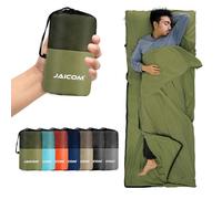JAICOM Sleeping Bag Liner, Ultralight Travel Sheets, Soft & Portable Large Sleeping Bag Liners for Adults - 220 x 90 cm, Ideal for Camping, Hotels, Backpacking and Summer Trips