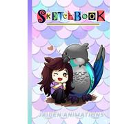 Jaiden Animations SketchBook Cute Character for Fan Teen Men Women: Jaiden Animations Notebook for Drawing and Note - Ha.mi.nations Journal Blank ... in Work Office, Home, School - 6 x 9 Inches