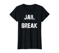 Jail Break Value Graphic T-Shirt, Women, Black, S
