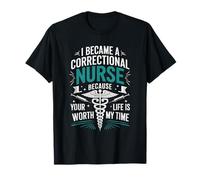 Jail Corrections Nursing, I Became A Correctional Nurse T-Shirt