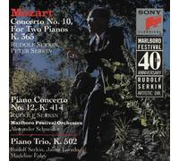Mozart^Serkin, Rudolf^Serkin, Peter - Concerto 10 for 2 Pianos / Piano Trio, K. 502