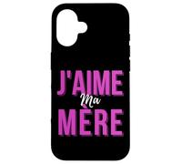 J'aime Ma Mère Mère Meilleur French Mom Cadeau De Fête Des Mères Case for iPhone 16