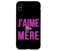 J'aime Ma Mère Mère Meilleur French Mom Cadeau De Fête Des Mères Case for iPhone XS Max