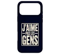 J'aime Pas Les Gens Funny French Introvert Quote Case for iPhone 17 Pro Max