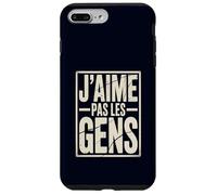J'aime Pas Les Gens Funny French Introvert Quote Case for iPhone 7 Plus/8 Plus