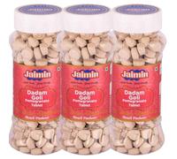 Jaimin Dadam Goli 175g (Pack of 3) | Tangy Pomegranate Digestive Candy | Digestive Aid & Mouth Freshener | Inspired by Traditional Indian Recipes | Suitable for all age groups | Tamper-Proof Design