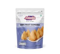 Jaimin Dry Fruit Samosa, Traditional Indian Snack, Perfectly crunchy & flavorful samosas, ensure long-lasting freshness, Sweet & Savory, 200g pack of 1 (Pack of 1, Dry fruit samosa)