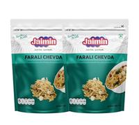 Jaimin Farali Chevdo 200g (Pack of 2) | Traditional Farali Chevdo | Sweet, Savory & Crunchy Mix | Made for Fasting & Festivals | Blend of Crispy Potato Sticks, Peanuts, Raisins, and Mild Spices