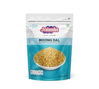 Jaimin Indian Snacks Variety Pack, 34 Items - Ratlami Sev, Makhna, Jeera Puri, Khatta Mitha, Pudina Moong, Chana Dal, Chai Puri, Banana Chips, Soya Sticks & More (Pack of 1, Moong Dal)