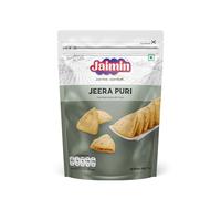 Jaimin Indian Snacks Variety Pack | Authentic Traditional Street Food Flavours | Savoury & Crunchy Indian Namkeen Assortment | Perfect for Parties, Picnics & Gifting (Pack of 1, Jeera Puri)