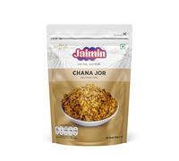 Jaimin Indian Snacks Variety Pack | Authentic Traditional Street Food Flavours | Savoury & Crunchy Indian Namkeen Assortment | Perfect for Parties, Picnics & Gifting (Pack of 1, Chana Jor)