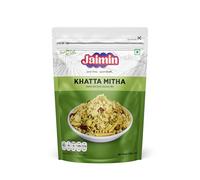 Jaimin Indian Snacks Variety Pack | Authentic Traditional Street Food Flavours | Savoury & Crunchy Indian Namkeen Assortment | Perfect for Parties, Picnics & Gifting (Pack of 1, Khatta Mitha)