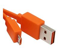 JAINTA USB Fast Power Charging Charger Cable Cord Compatible with for JBL Wireless Bluetooth Speaker Earphone Headphone - 3.3FT & Orange