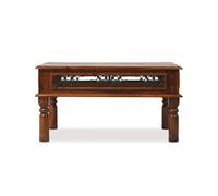 Jaipur Sheesham Coffee Table 90cm Wide Rest Relax Brown One Size