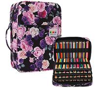JAKAGO Large Capacity Pencil Case Holds 304 Coloured Pencils Waterproof Pen Bag Stationery Organizer for Colouring Pens, Artist Paint Brushes, Fineliners, Highlighter, Gel Pens