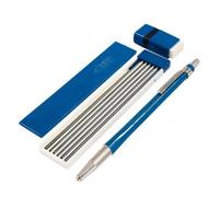 Jakar 2mm Clutch Pencil Set - Includes Clutch Pencil, 12 Hb Leads, Eraser & Lead Pointer In Hanging Pack (7660)