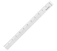 Jakar 600mm Stainless Steel Edge Acrylic Ruler 3064