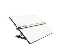 Jakar A2 Draftline Drawing Board - Lightweight Plastic With Parallel Motion, Integrated Protractor, Ruler & Magnetic Clamp (8416)