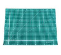 Jakar A2 Green Self Healing Sealing Cutting Mat Double Sided Metric Imperial cm mm Inch Non Slip Printed Square Grid Line Professional Quality (450 X 600 X 3mm Inch) by Jakar