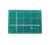 Jakar A5 Double-Sided Cutting Mat - Green, Self-Healing With 1Cm & 5Cm Grid Lines For Precise Crafting (7325)