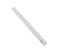 Jakar Acrylic Ruler 100Cm With Stainless Steel Edge Clear Durable Cm/mm Markings For Precision Craft & Technical Drawing 3065