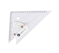 Jakar Adjustable Set Square - 200mm (8.5") With Canvas Pouch (2051), Individually Boxed For Accurate Technical Drawing