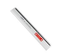 Jakar Aluminium Ruler 30Cm With Stainless Steel Cutting Edge - Printed mm/cm Markings For Precision Measuring & Cutting (3066)