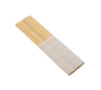 Jakar Bamboo Brush Roll - 10 Cotton Pockets With String Tie, Eco-Friendly Artist Tool Holder (36X35 Cm Folded) (6631)