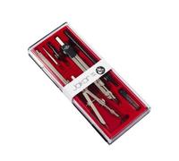 Jakar Geared Head Pencil Compass 135mm - Precision Drawing Tool For Technical Drawing, Geometry, School & Office (4046)