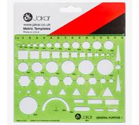 Jakar : General Purpose Template : 2mm-38mm