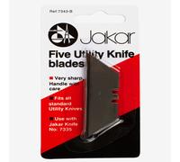 Jakar : Heavy Duty Utility Knife : Spare Blades 5 pack : for no. A7335 / 7335