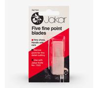 Jakar : Hobby Knife Blades : 5-pack : 7344B for knife AKC1 or A7333 / 7333