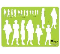 Jakar Metric Templates Female Human Figure