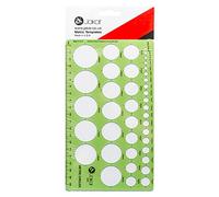 Jakar Metric Templates - Metric Circles: 2-30mm. 217x127mm (4675)