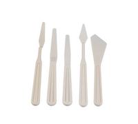 Jakar Nylon Palette Tools Set 5 Assorted Shapes 6624 Ideal For Acrylic Oil And Gouache Painting