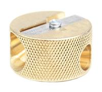 Jakar Round Solid Brass Double Hole Sharpener